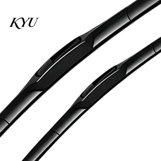 Heavy Duty Automotive Windshield Wipers 2Pcs Wiper Blades Set for Nissan Qashqai J12 2021-2024, 17/26 Noise Free Front Inch Wipers, Beamless