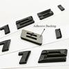 NEW 3D ABS Car Letters Logo 118i 120i 125i Rear Trunk Badge Emblem Sticker For BMW 1 Series 118i 120i 125i F40 Tail Marking