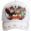 Outdoor Baseball Cap Presenting 3D Statue Of Liberty Detail In Cotton 250th Anniversary Baseball Cap Adjustable Fit