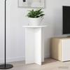 Plant Stand 2 pcs White Ø40 x 60 cm Engineered Wood
