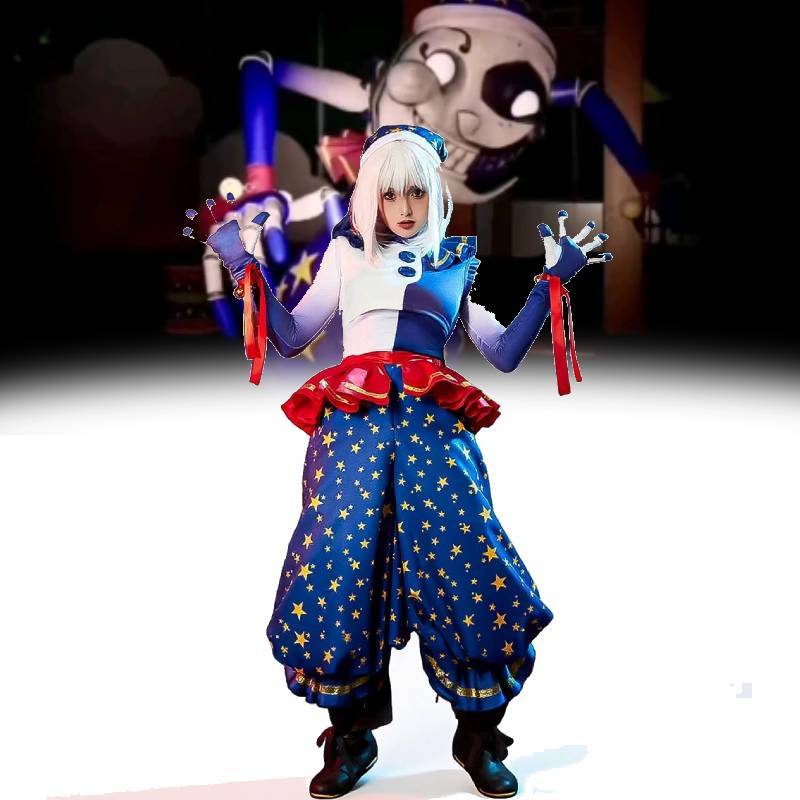 Five Nights At Freddys Security Breach Moondrop Cosplay Jacket And Pants With Game Theme For Party Cosplay