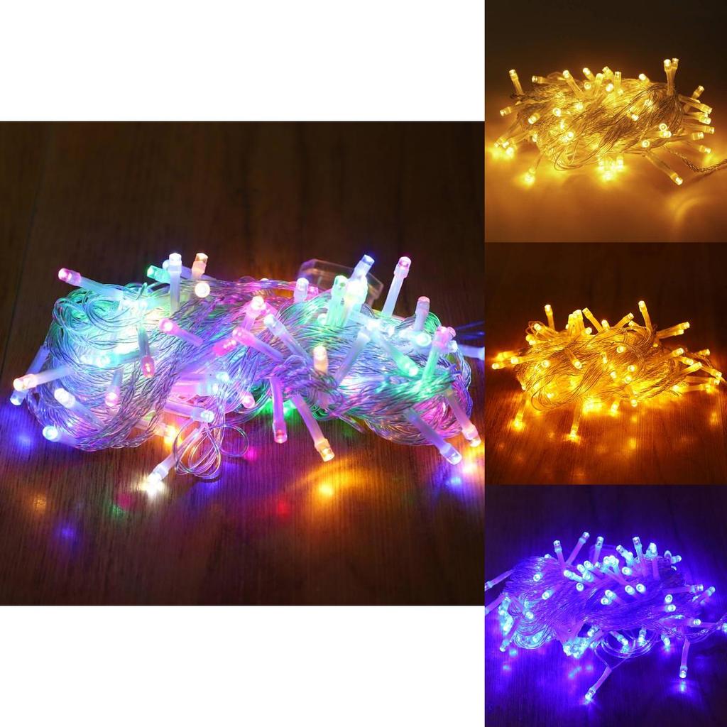 Waterproof Led Fairy Lights For Indoor Party Decor With Plug Power And Long Lifespan