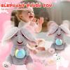 2026 Hide-and-seek Elephant Plush Toy Flapping Ears With Cheerful Songs Elephant Soft Soothing Child Artifact Christmas Gift