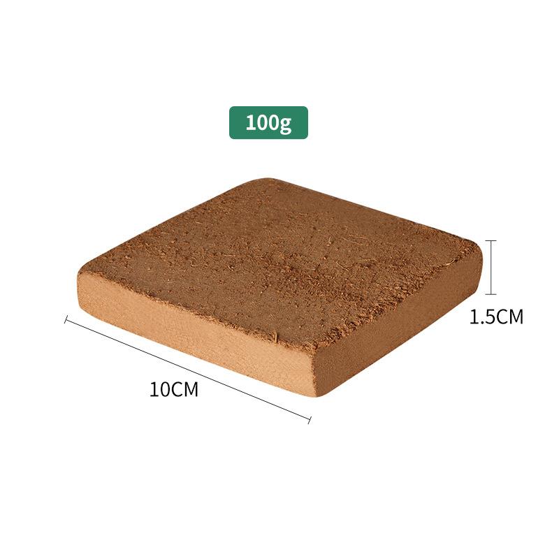 1/3/5pcs Organic Coconut Fiber Seedling Blocks Water Absorbent Compressed Planting Supplies Eco-Friendly Vegetable  For Garden