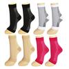 1 Paar Fersensporn Socken Achillessehnenentzündung Linderung Sportliche Fuß Knöchel Bandage Socken Rutschfest Feuchtigkeitstransportierend Herren Damen Zehenlos Knöchel Kompressionsmanschetten