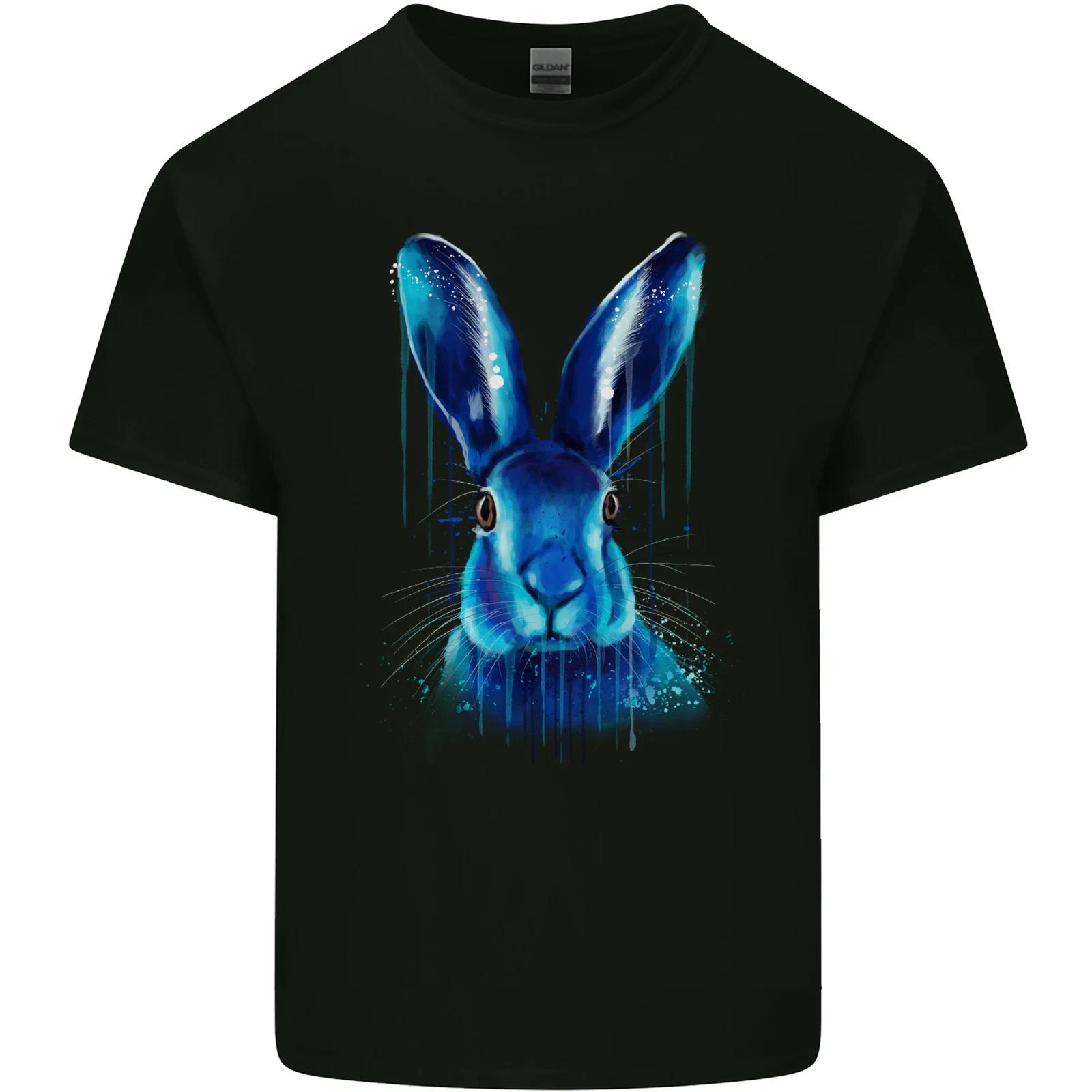 Watercolour Rabbit Kids T-Shirt Childrens 3XL