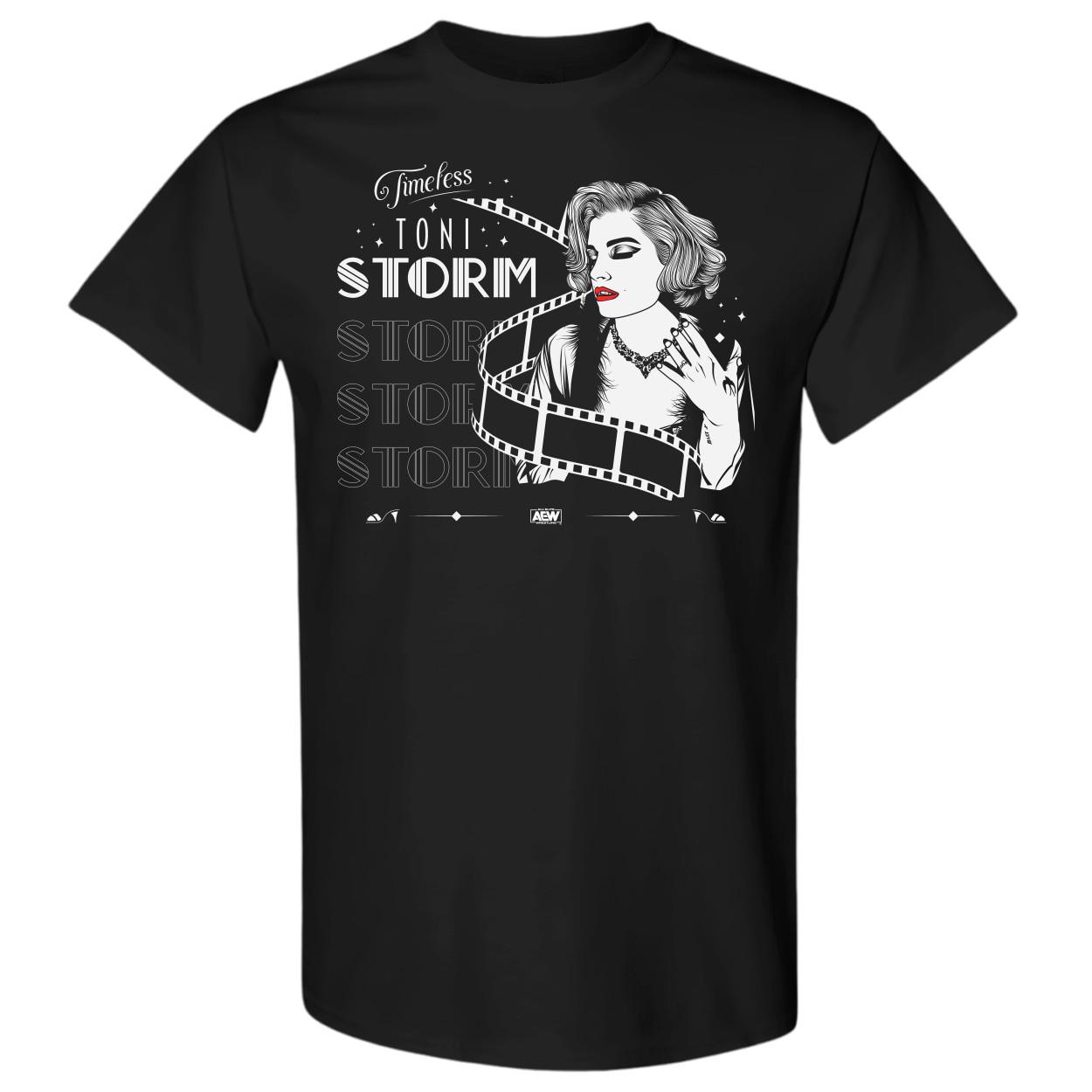 TONI STORM - TIMELESS AEW Official T-Shirt S разноцветный