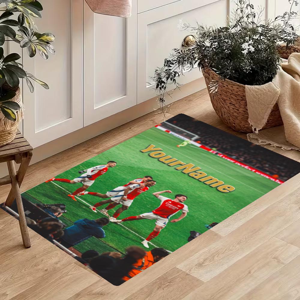 Arsenal Customize Your Name Kitchen Rug Runner Rug Laundry Mat Hallway Entryway The Best Gift Choice
