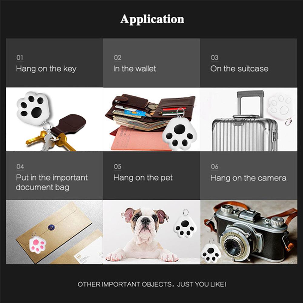 Mini Two Way Alarm Selfie Tracker Anti-Lost Device Pet Locator Key Finder