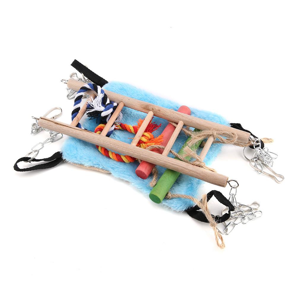 Small Animal Ferret Parrot Rat Bird Swing Rope Hanging Net Cage for Animal