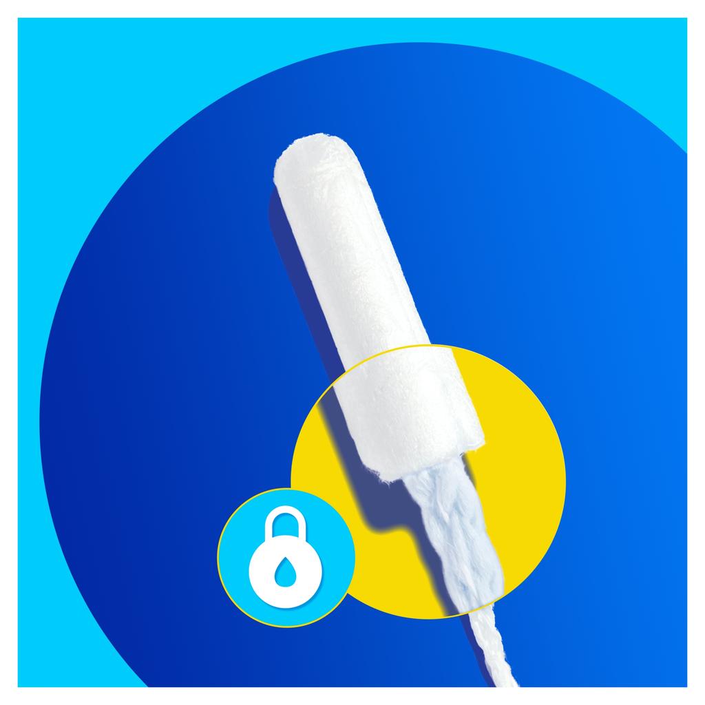 Tampax Pearl Compak Hygienic Tampons With Applicator, Super Plus 36 Pcs