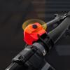 Bicycle Electronic Bell With Abs Material For Mountain And Fixed Gear Cycling Enthusiasts