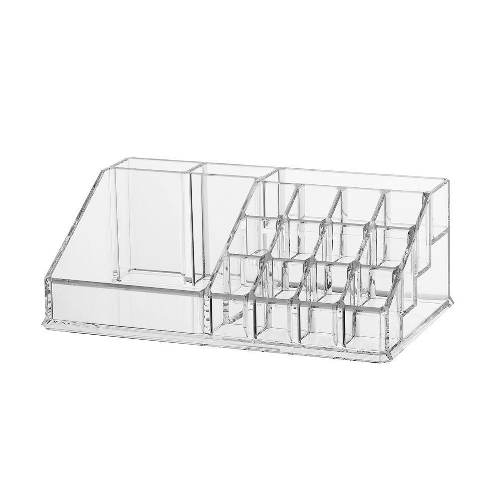 Luxury Large-Capacity Cosmetic Organizer for Lipstick & Skincare with Multi-Functional Compartments