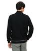 Bridgestone Golf Men's ZGM01B Open-Front Sweater, Black