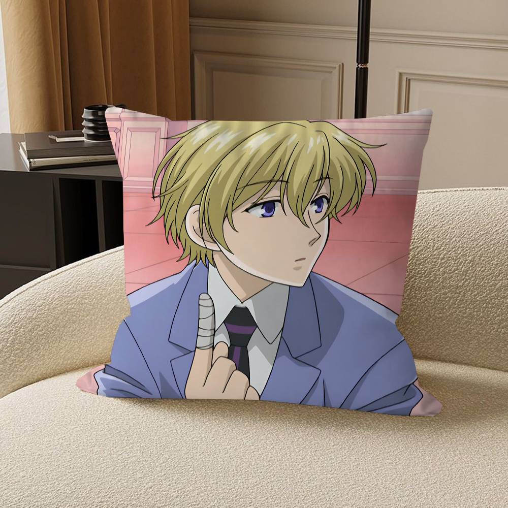 Ouran High School Host Club Tamaki Pillowcase Toon Gift Cushion Cover Bedroom Home Sofa Chair Seat Decor Pillow Case