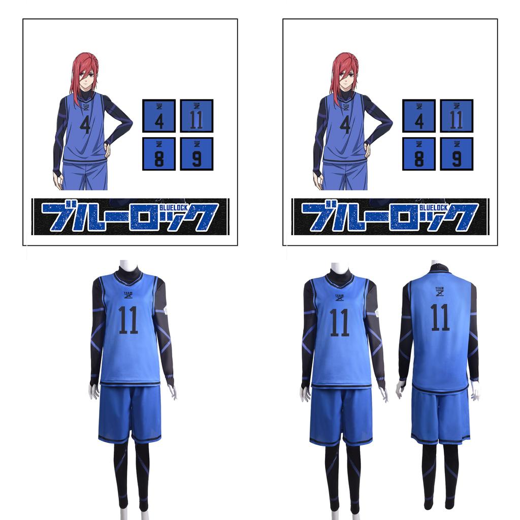 Bluelock Cosplay Costume For Role-playing Fans