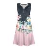 Womens Summer Dresses Loose V Neck Sleeveless Sundresses Dress With Pockets