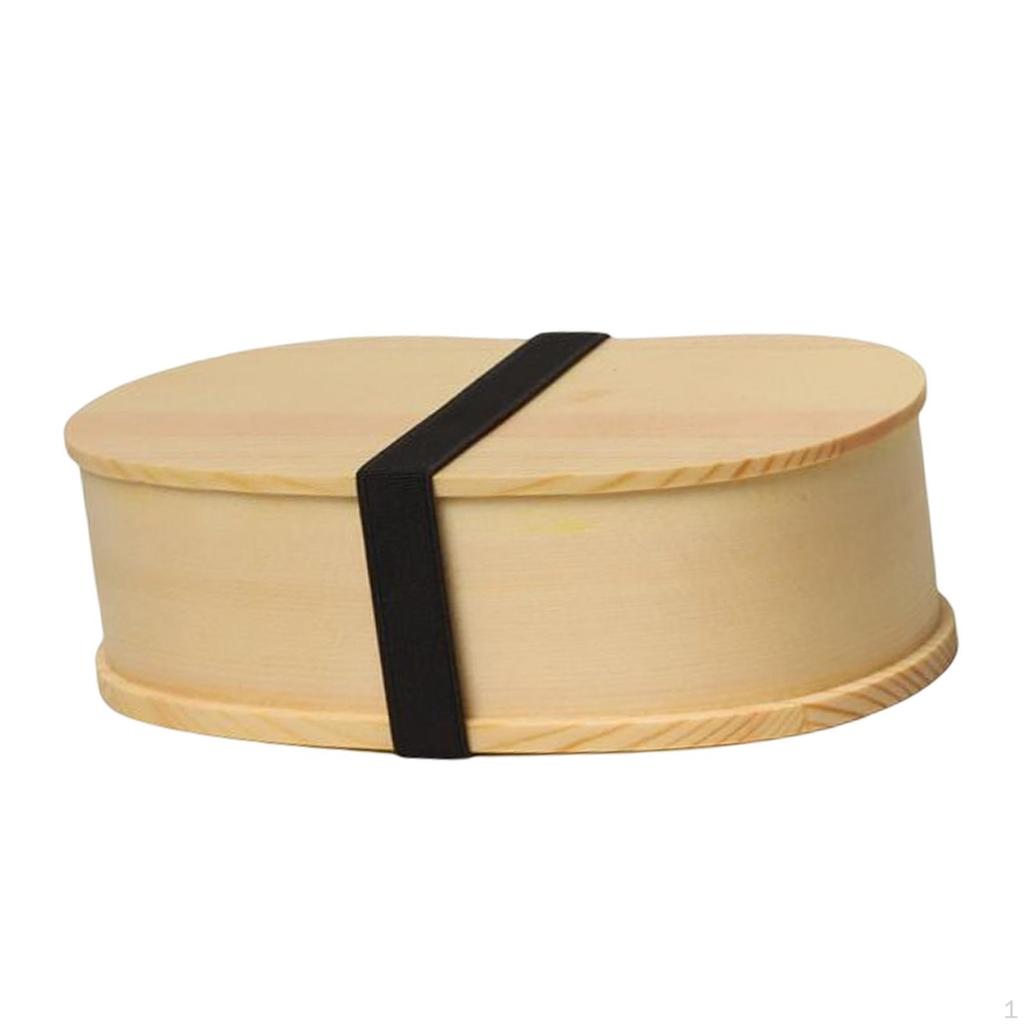 Food Storage Container Tableware Bowl with Strap for Office Picnics Worksite