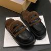 Women Wear Fluffy Slippers New Autumn and Winter Plush Snow Boots Bag Head Half Slippers Cotton Mop Thick Bottom