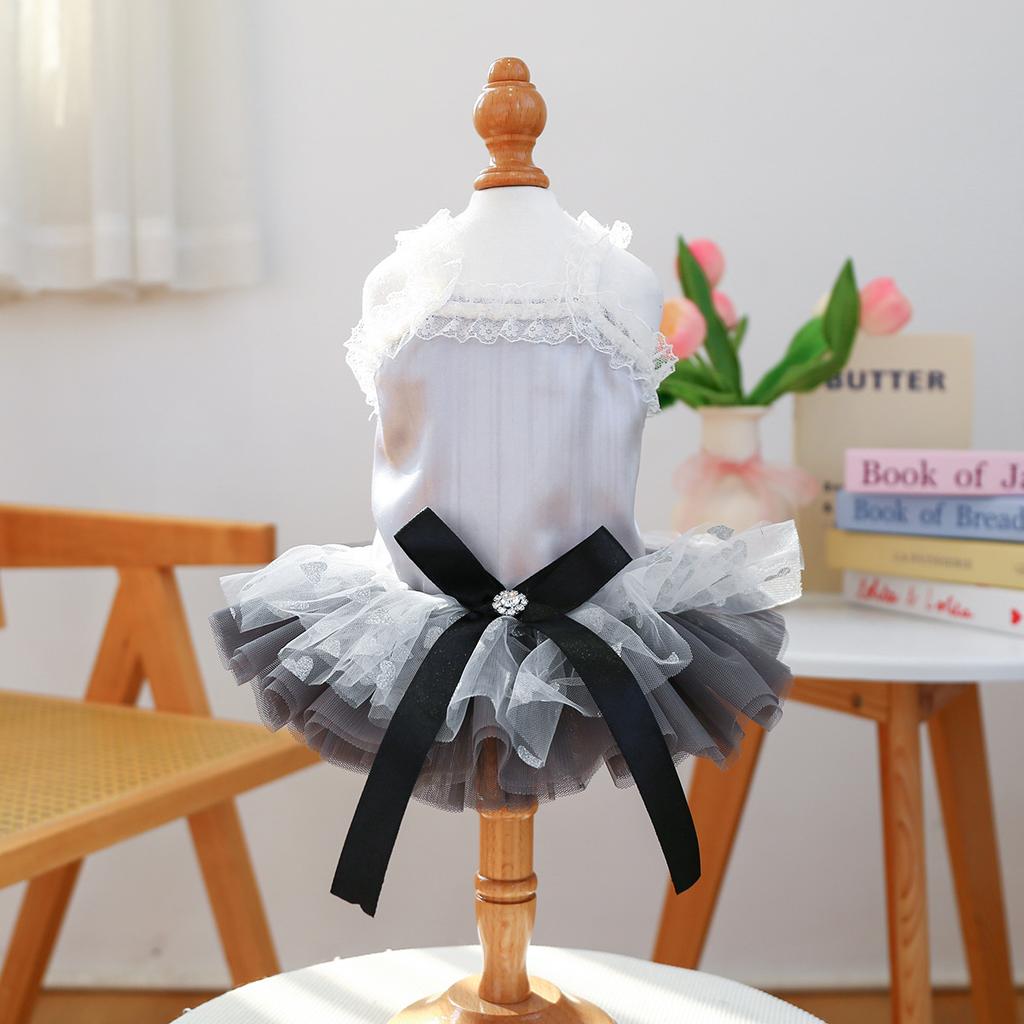 Direkt vom Hersteller/neue Produkte entdecken, Haustierkleidung Hund Katze Kleidung Kleidung Daunenjacke Blau Galaxie Hochzeitskleid