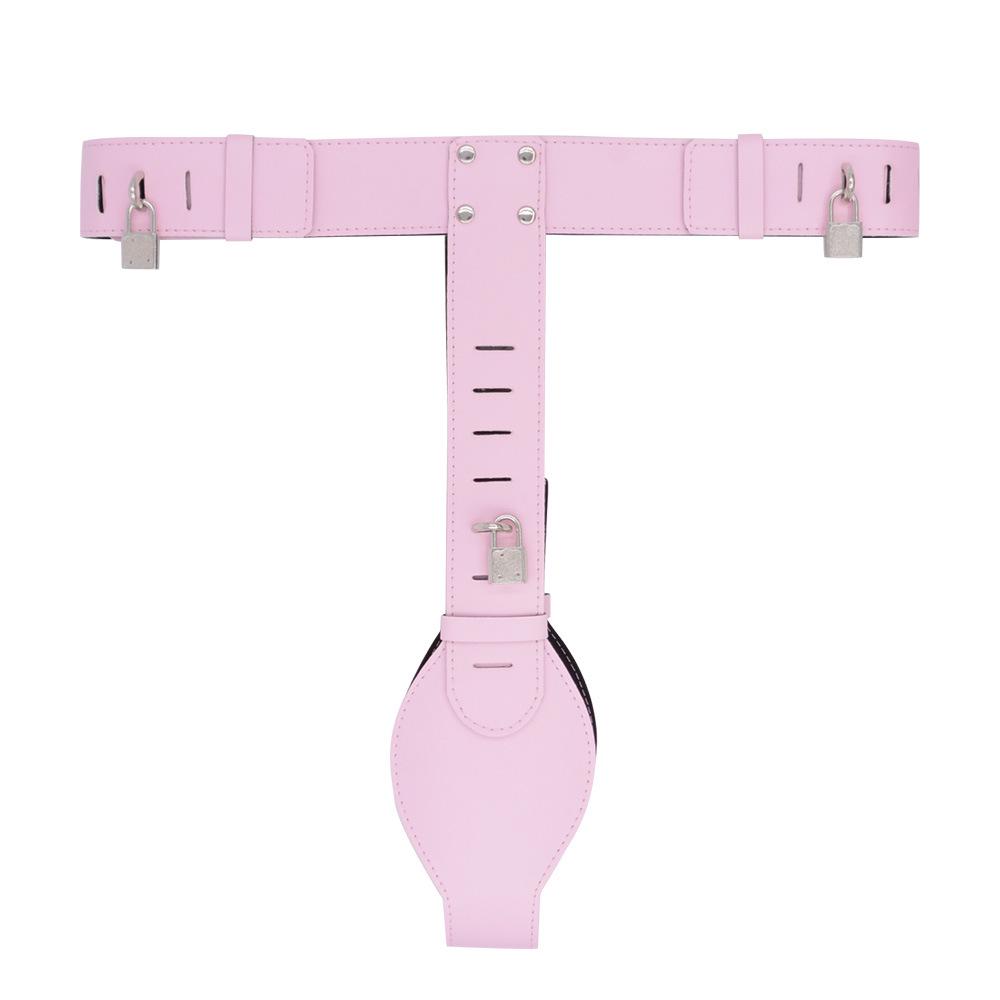 Women's Chastity Belt with Lock - Genital Training Toy for Couples