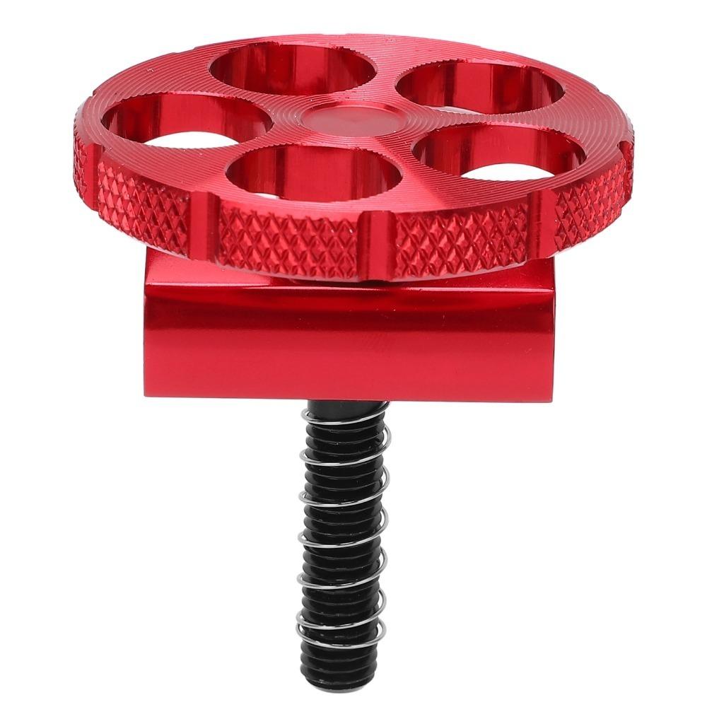 Stable Bicycle Hingle Clamp C Buckle Bicycle Hingle Clamp for Brompton Folding Bike Bike Storage красный