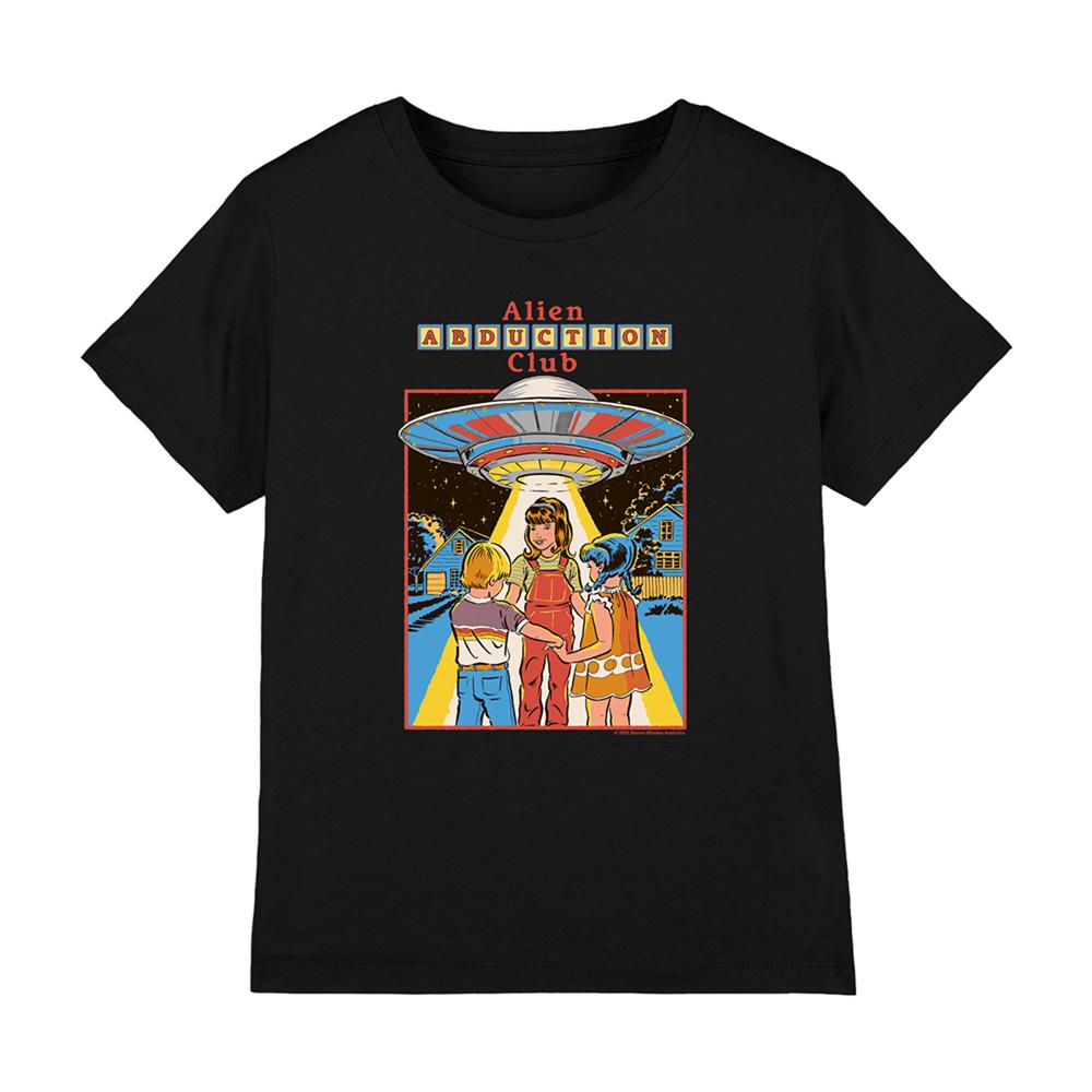 Steven Rhodes Childrens/Kids Alien Abduction Club T-Shirt