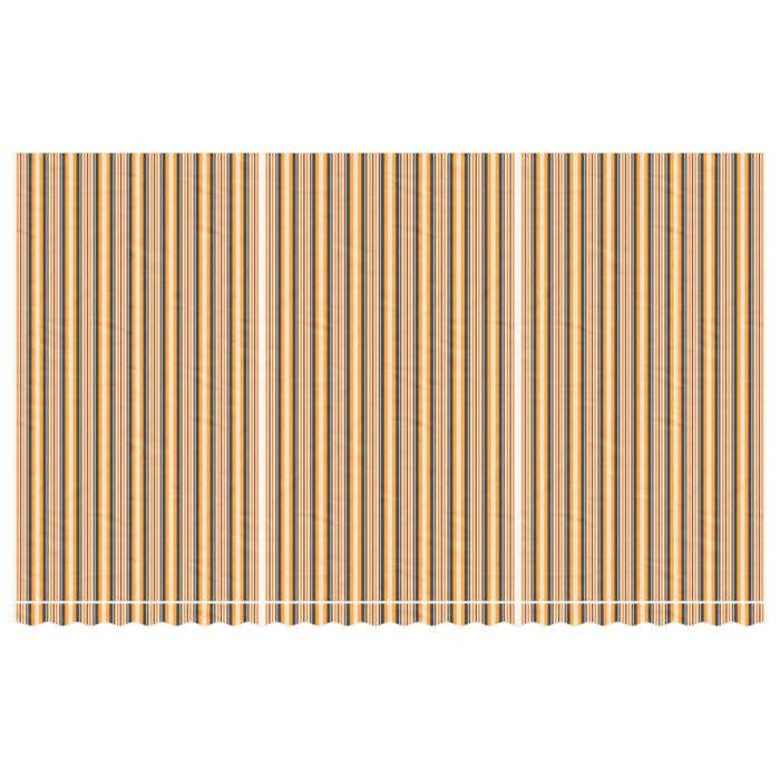 VidaXL Replacement Fabric for Awning Multicolored Stripes 6x3.5 M 367743