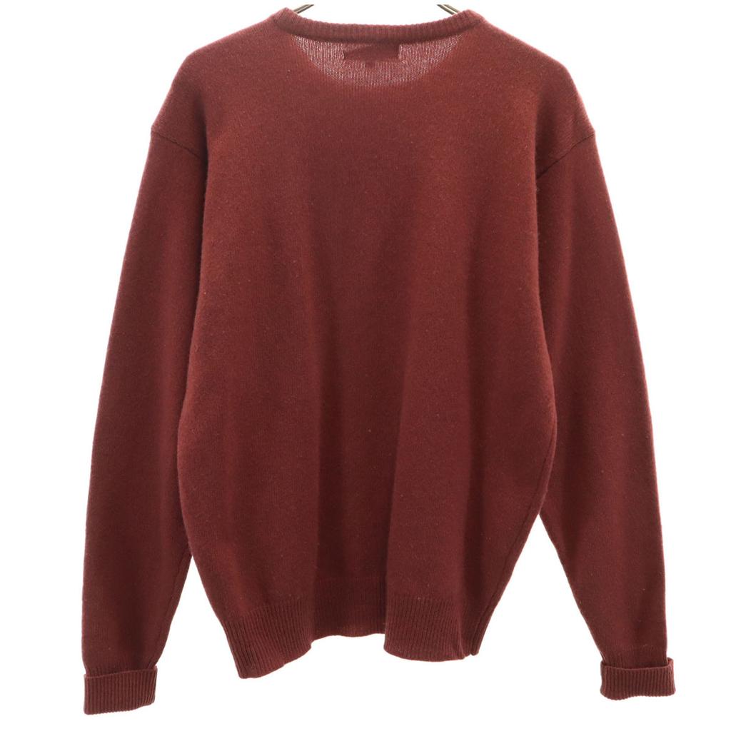 RALPH LAUREN Long sleeve sweater M wine-red knit Women Used