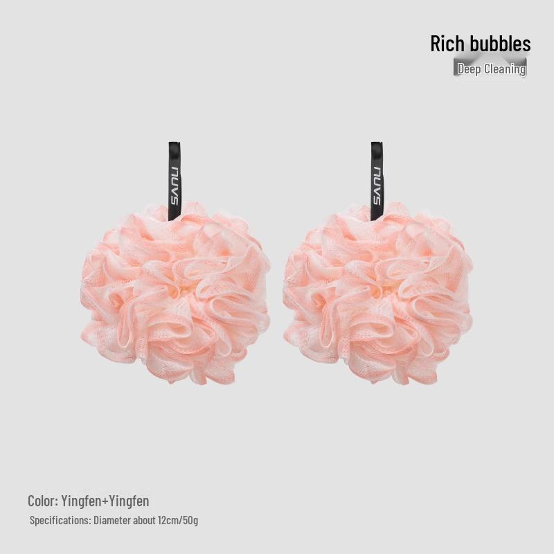 Luxuriöse Große Superweiche Peeling-Bade-Duschkugel für Frauen