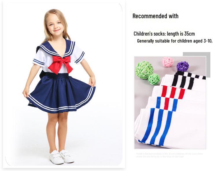 Marine Matrose Schuluniform für Kinder - Cosplay Kostüm für Mädchen