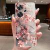 For Xiaomi Poco F6 5G Case Clear Luxury Fashion Butterfly Flower Soft Silicone TPU Casing For Redmi Turbo 3 PocoF6 5G Phone Case
