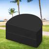 Outdoor Lounge Chair Covers UV Block Protective Lounger Cover Sun Shade Cover Waterproof Sun Island Cover Outdoor Furniture
