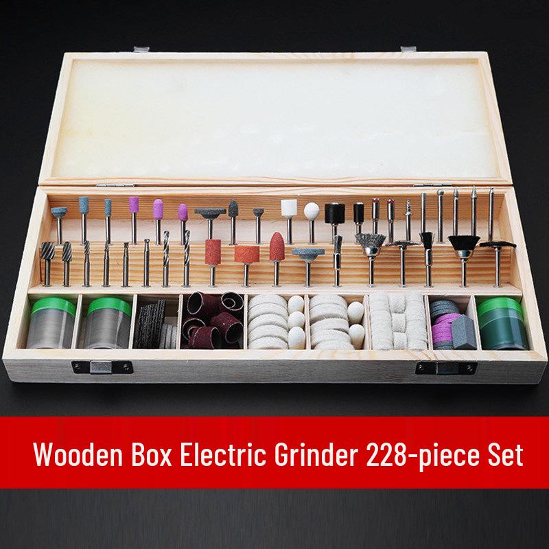 Jade Mini Electric Grinder Set: Grinding & Polishing Accessories