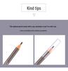 Haozhuang Dual End Eyebrow Pencil: Ultra-Fine, Waterproof, Smudge-Proof, Long-lasting for Natural Brows.