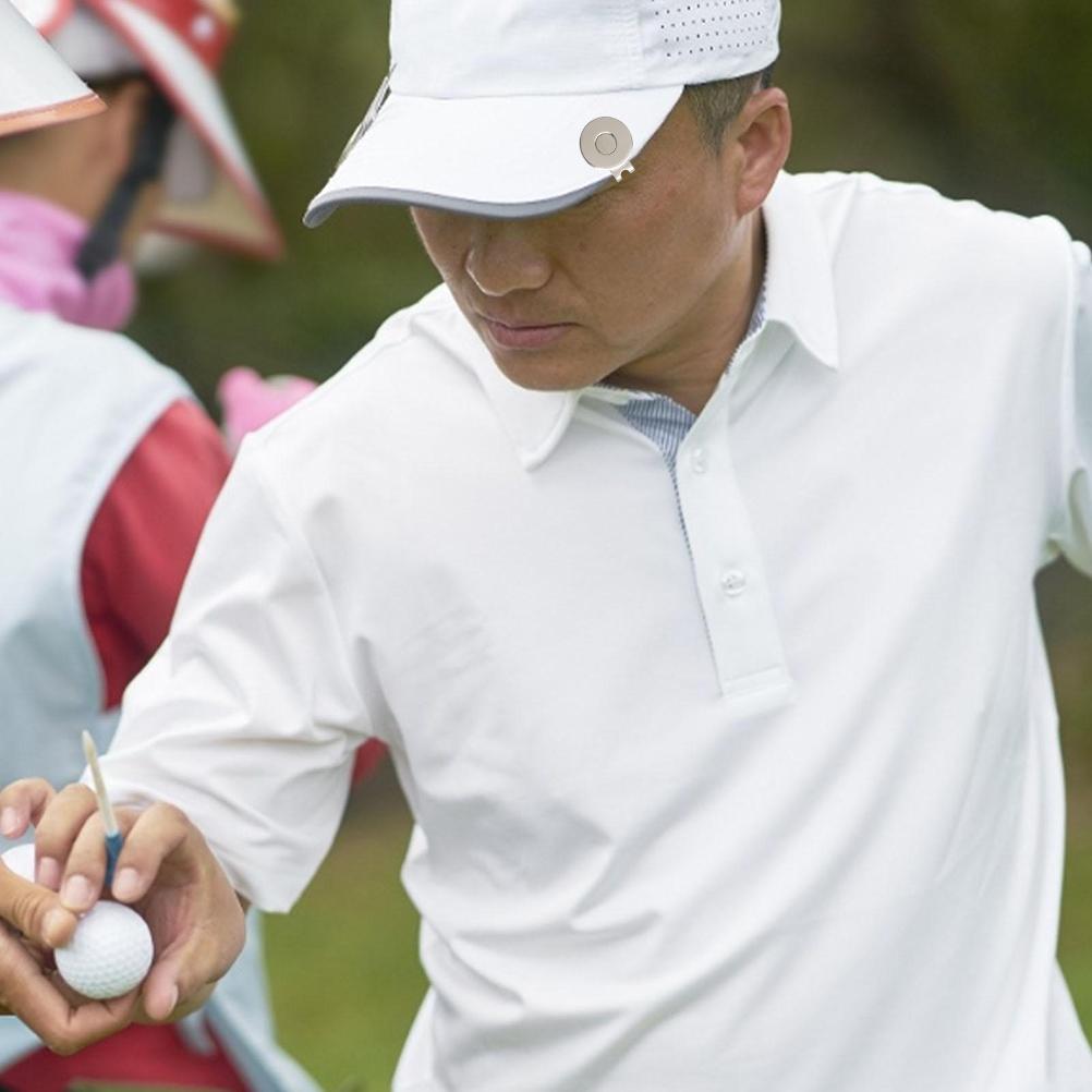 4 Pcs Ball Marker Advanced Disc Hat Ball Marker Holder Hat Clip Er Gifts Sports Court Accessories