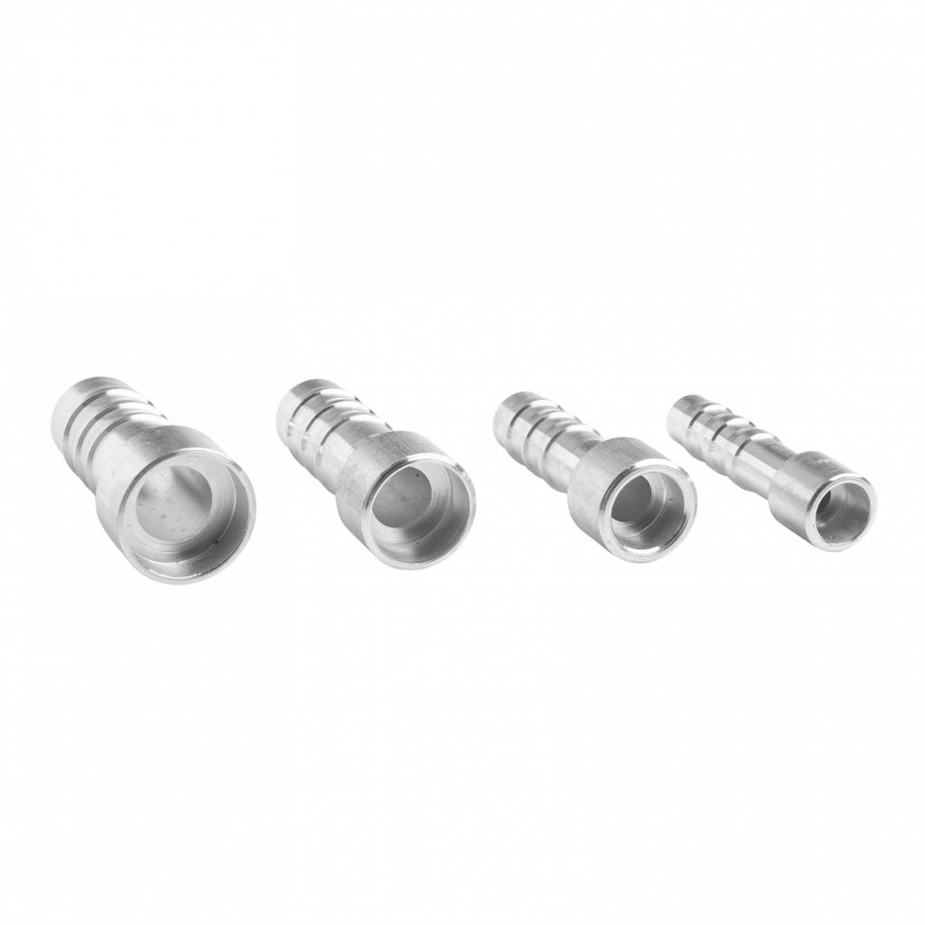 For Automotive AC Aluminum Weld Fitting with Barb for Air Conditioning Pipes