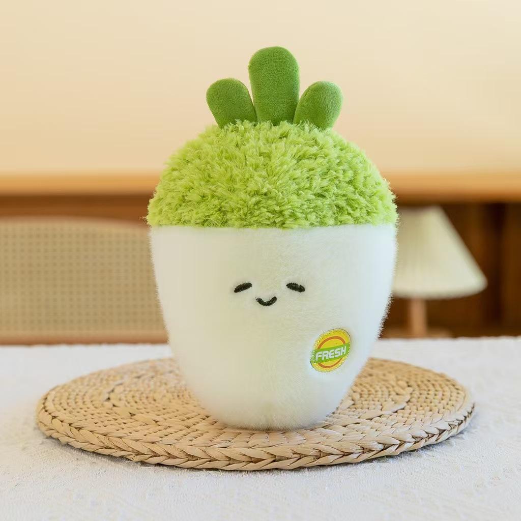 Fruit doll cute vegetable doll plush toy grab machine doll company wedding throw gift