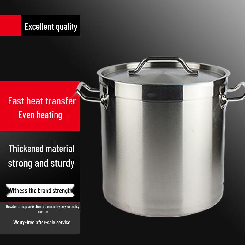 Yunshuang Stainless Steel Commercial Stockpot with Lid