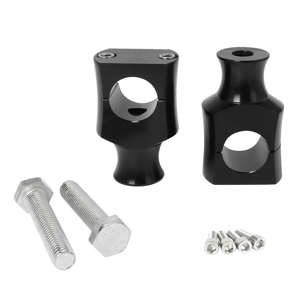 1 Pair Motorcycle 25mm 22mm Handlebar Risers Handlebar Mount Handle Clamp For Most Model Motorbike Modification