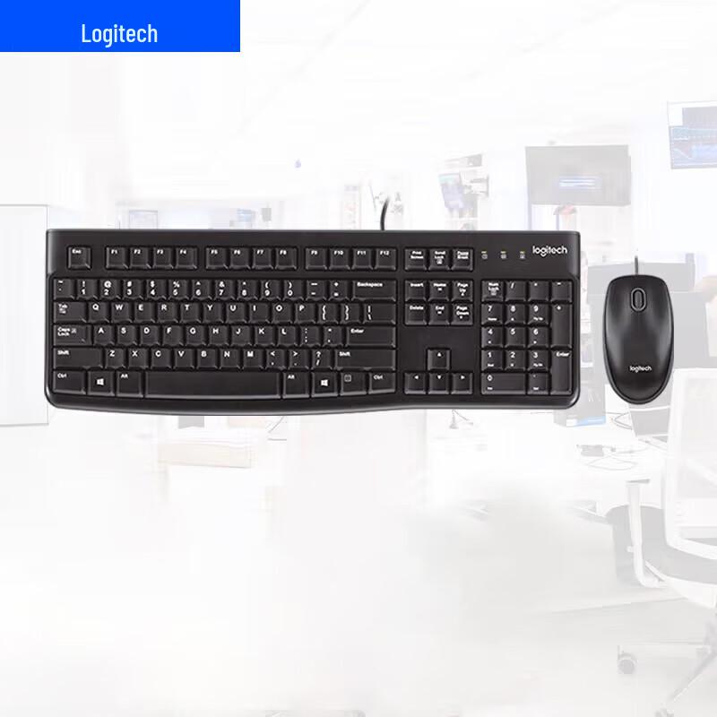 Logitech MK120 Wired Keyboard and Mouse Combo