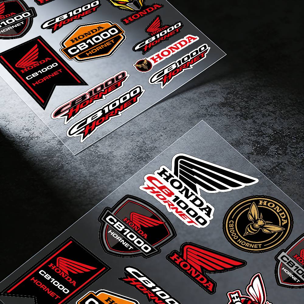 FOR HONDA CB1000 Hornet Waterproof Reflective Motorbike Stickers Easy Peel Removable Decals for Motorcycle Car