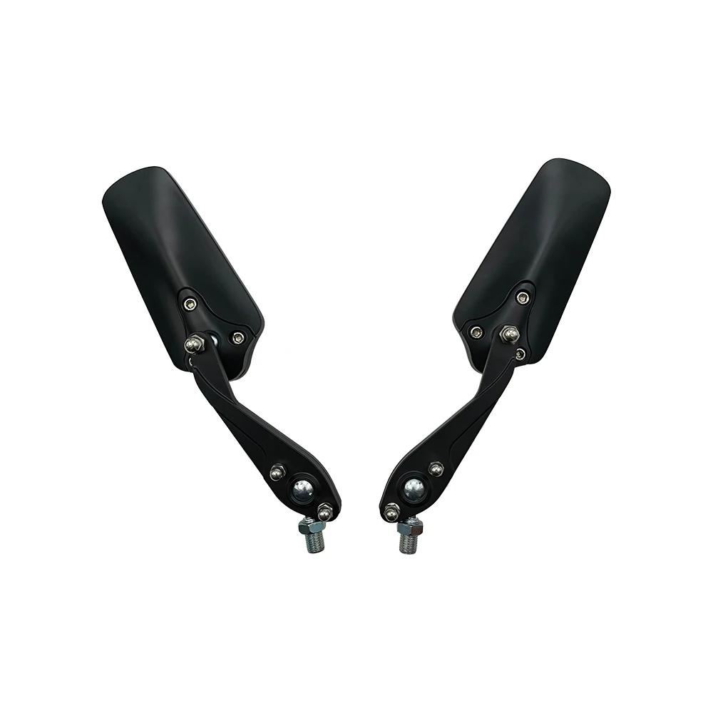 Universal Motorcycle Rearview Mirrors Cafe Racer Old School Scooter Off-road 8mm/10mm Side Mirror