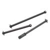 2Pcs Metal Steel Rear Drive Shaft Dogbone Parts for ZD Racing 1/7 DBX?07 RC Car Upgrade Parts
