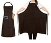 Plus Size 89 cm Justerbart Forkle Med Lommer Kjøkken Matlaging ForkleLang Brystlapp Design Ensfarvet, Funksjonelt Brukbart Kjøkkenprodukt