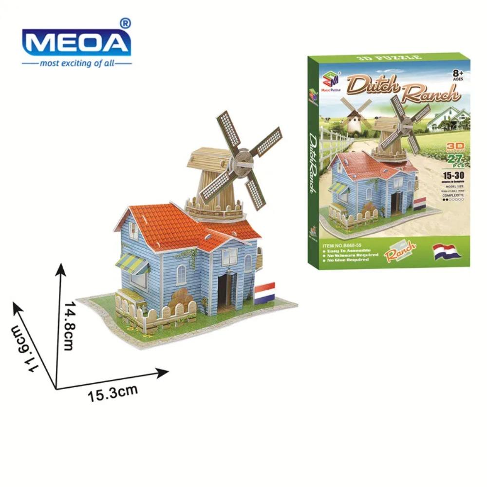 40 Tarz Dünya Ünlü Mimari Bina 3D Puzzle Model İnşaatı Yapboz Oyuncakları Çocuklar İçin Noel Hediyesi