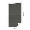 Graphite Glitter Wallpaper for Living Room and Bedroom 50x1000