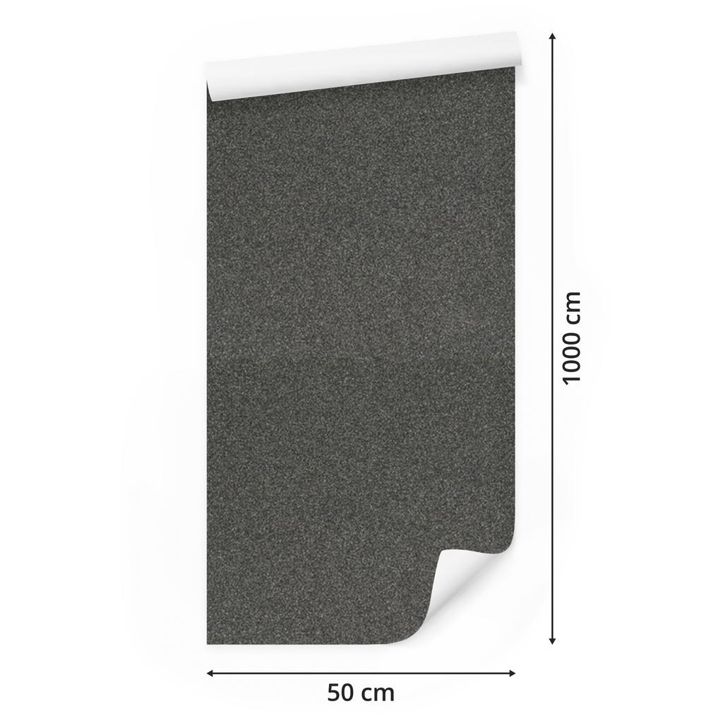 Graphite Glitter Wallpaper for Living Room and Bedroom 50x1000