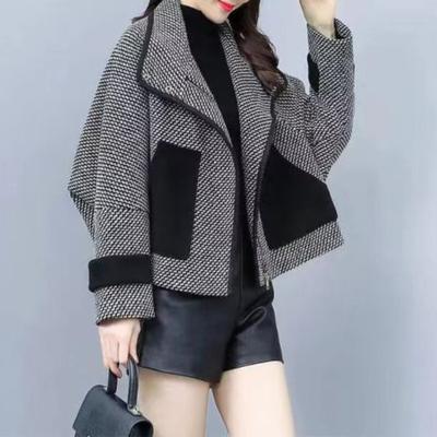 Autumn and Winter New Woolen Coat Short Age-reducing Fashion Versatile Fashion Loose Student Coat