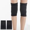 1 Pair Knee Protector Elastic Fabric Compression Thickened Knee Sports Gear Pad